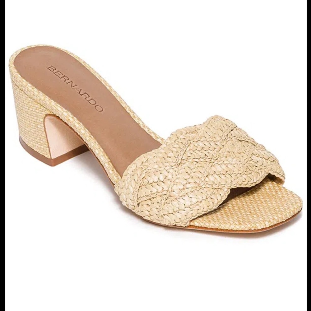 Bernardo Bali Heeled Mules